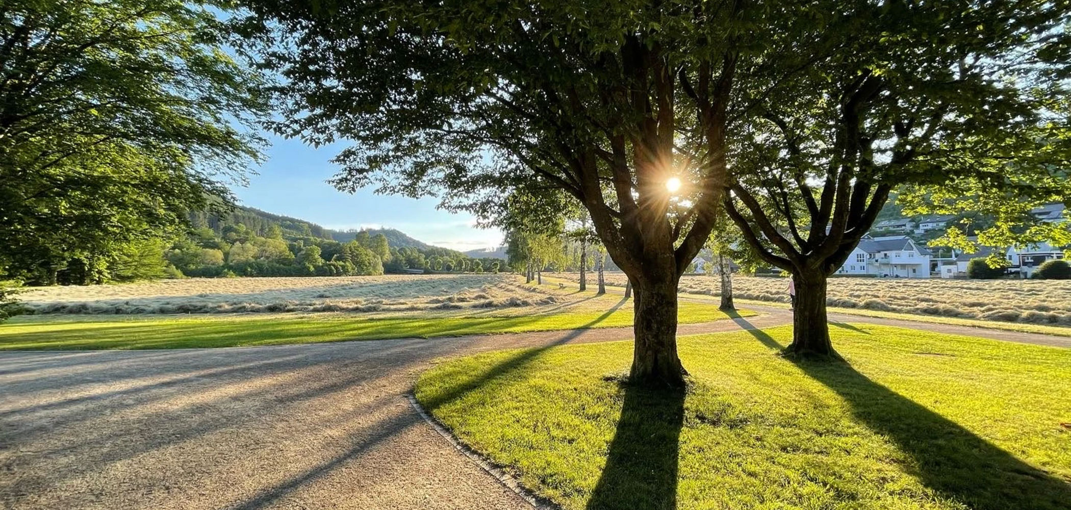 Der Kurpark in Saalhausen